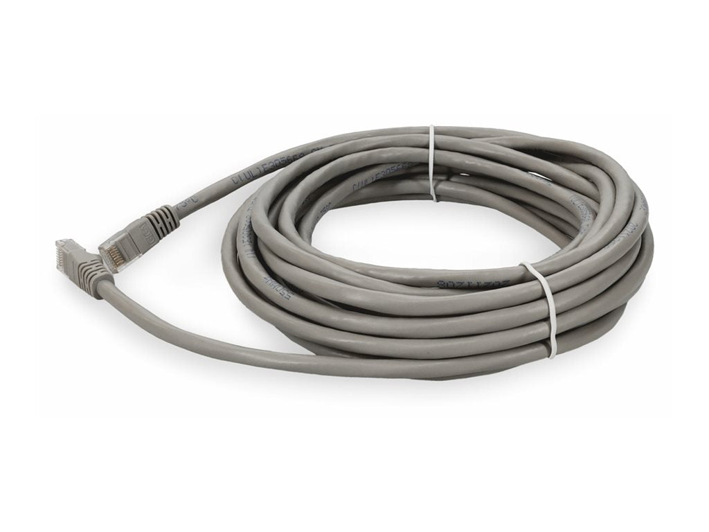 AddOn - Patch cable - RJ-45 (M) to RJ-45 (M) - 25 ft - UTP - CAT 6 - gray ADD-2-5FCAT6-GY