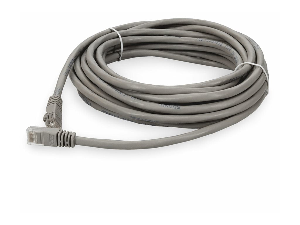 AddOn - Patch cable - RJ-45 (M) to RJ-45 (M) - 25 ft - UTP - CAT 6 - gray ADD-2-5FCAT6-GY
