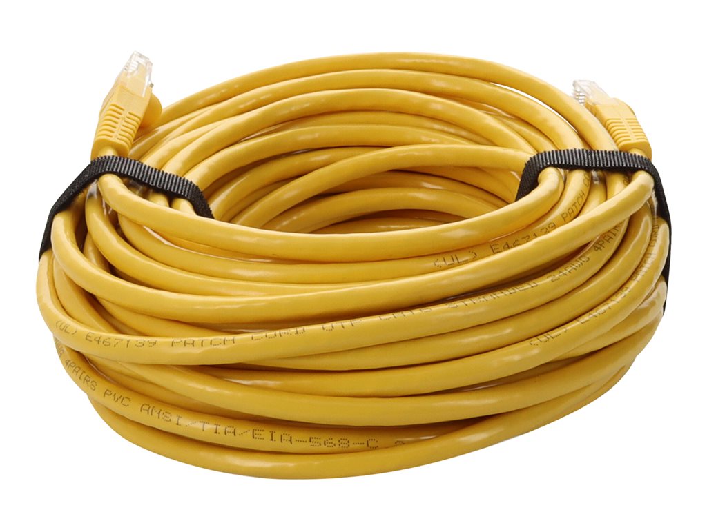 AddOn - Patch cable - RJ-45 (M) to RJ-45 (M) - 32 ft - UTP - CAT 6 - yellow