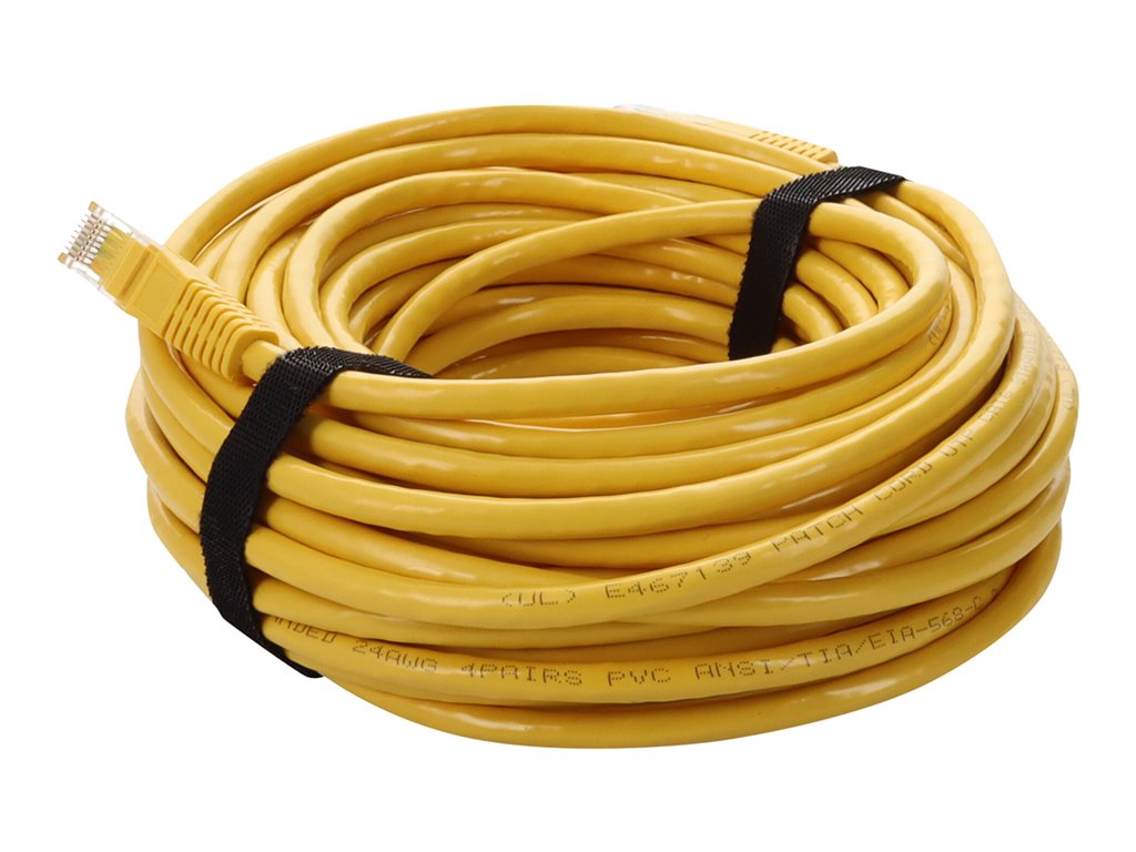 AddOn - Patch cable - RJ-45 (M) to RJ-45 (M) - 32 ft - UTP - CAT 6 - yellow