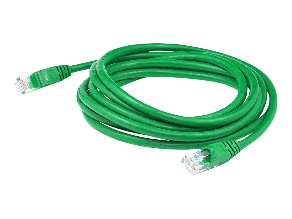 AddOn - Patch cable - RJ-45 (M) to RJ-45 (M) - 35 ft - UTP - CAT 6 - green