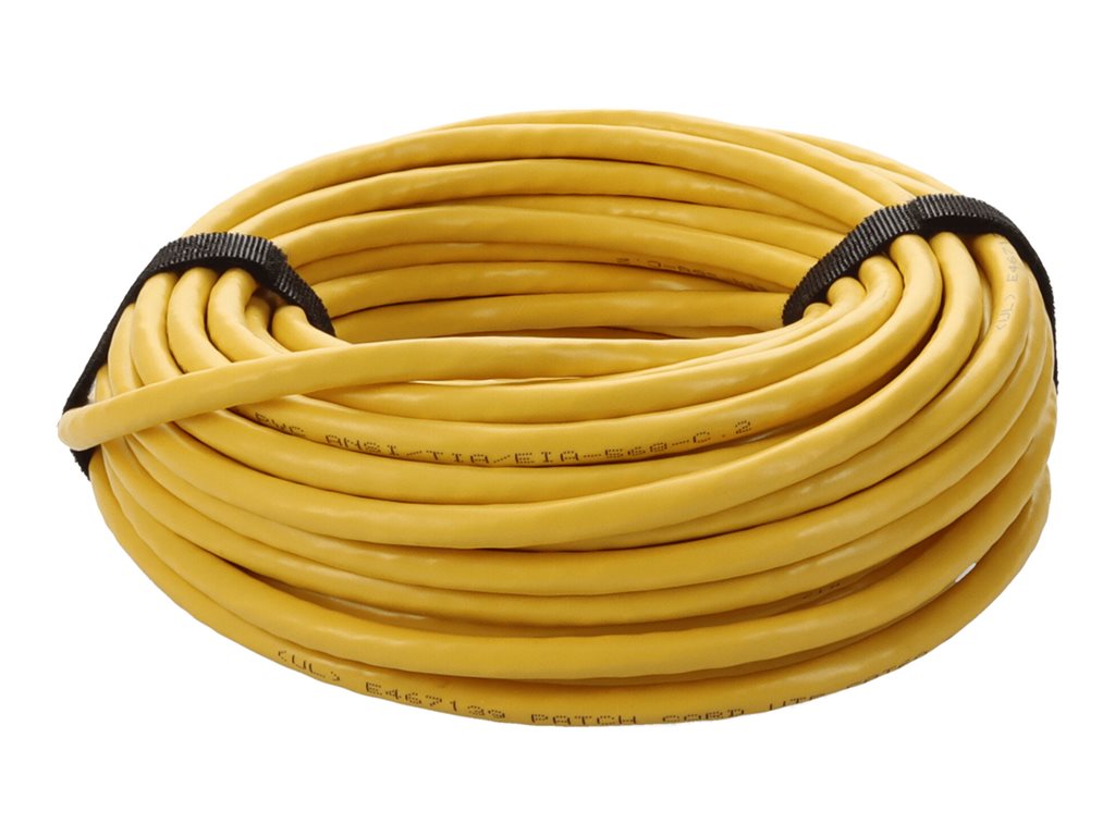 AddOn - Patch cable - RJ-45 (M) to RJ-45 (M) - 40 ft - UTP - CAT 6a - snagless - yellow