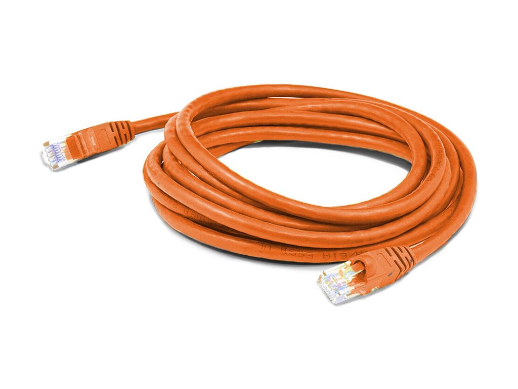 AddOn - Patch cable - RJ-45 (M) to RJ-45 (M) - 5.9 in - STP - CAT 6 - orange