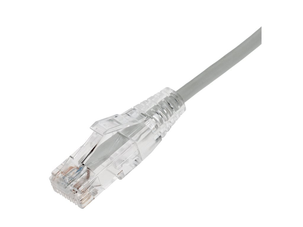 AddOn - Patch cable - RJ-45 (M) to RJ-45 (M) - 5.9 in - UTP - CAT 6 - snagless, indoor, stranded - gray ADD-0-5FSLCAT6-GY
