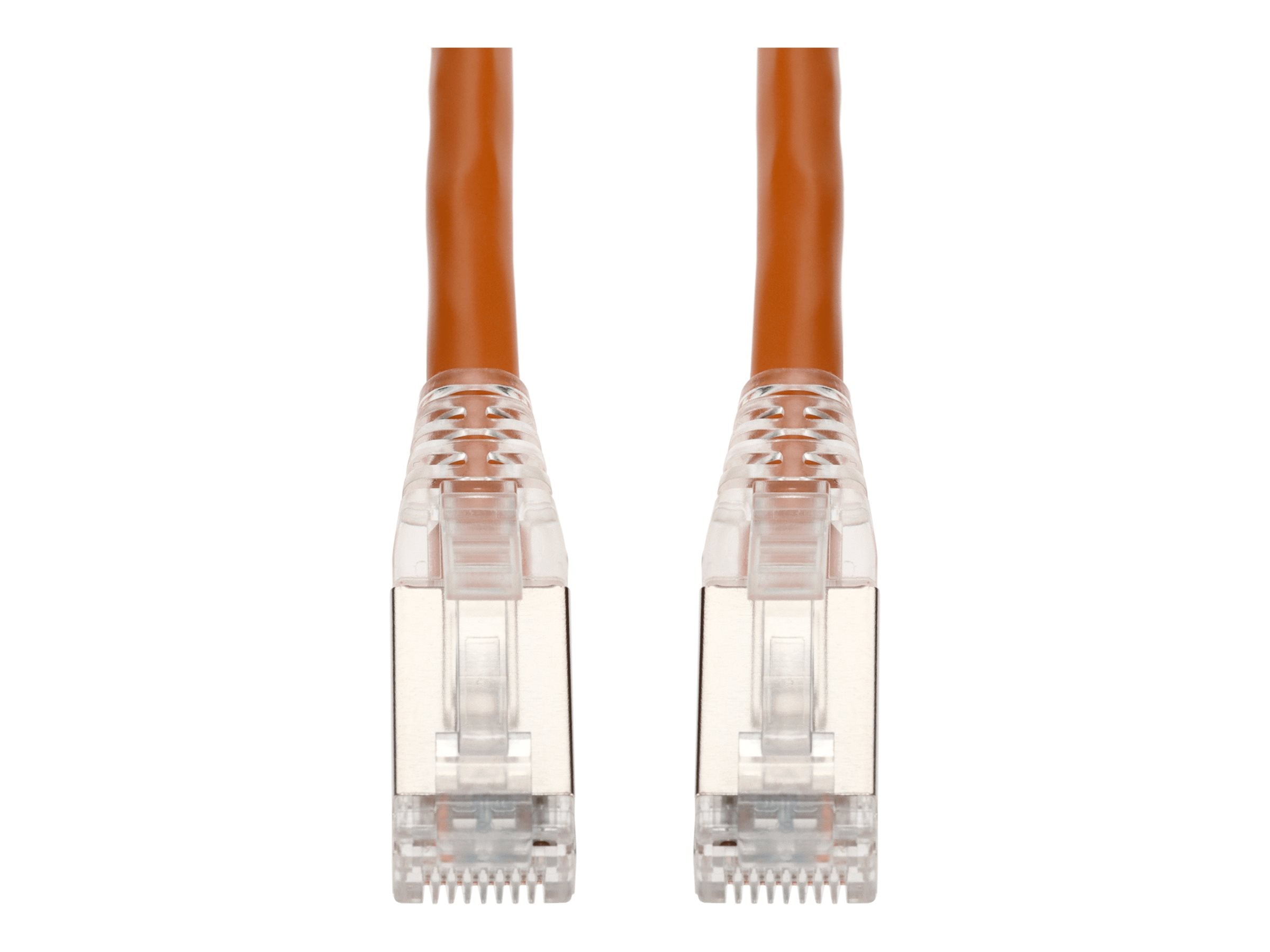 AddOn - Patch cable - RJ-45 (M) to RJ-45 (M) - 6 ft - STP - CAT 6a - snagless - orange ADD-6FCAT6AS-OE