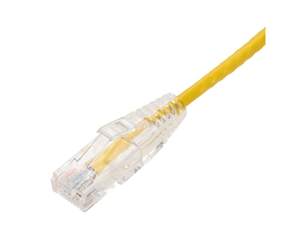 AddOn - Patch cable - RJ-45 (M) to RJ-45 (M) - 8 ft - UTP - CAT 6 - snagless - yellow ADD-8FSLCAT6-YW