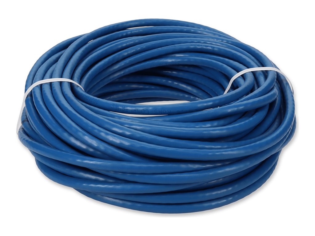 AddOn - Patch cable - RJ-45 (M) to RJ-45 (M) - 90 ft - UTP - CAT 6 - snagless - blue
