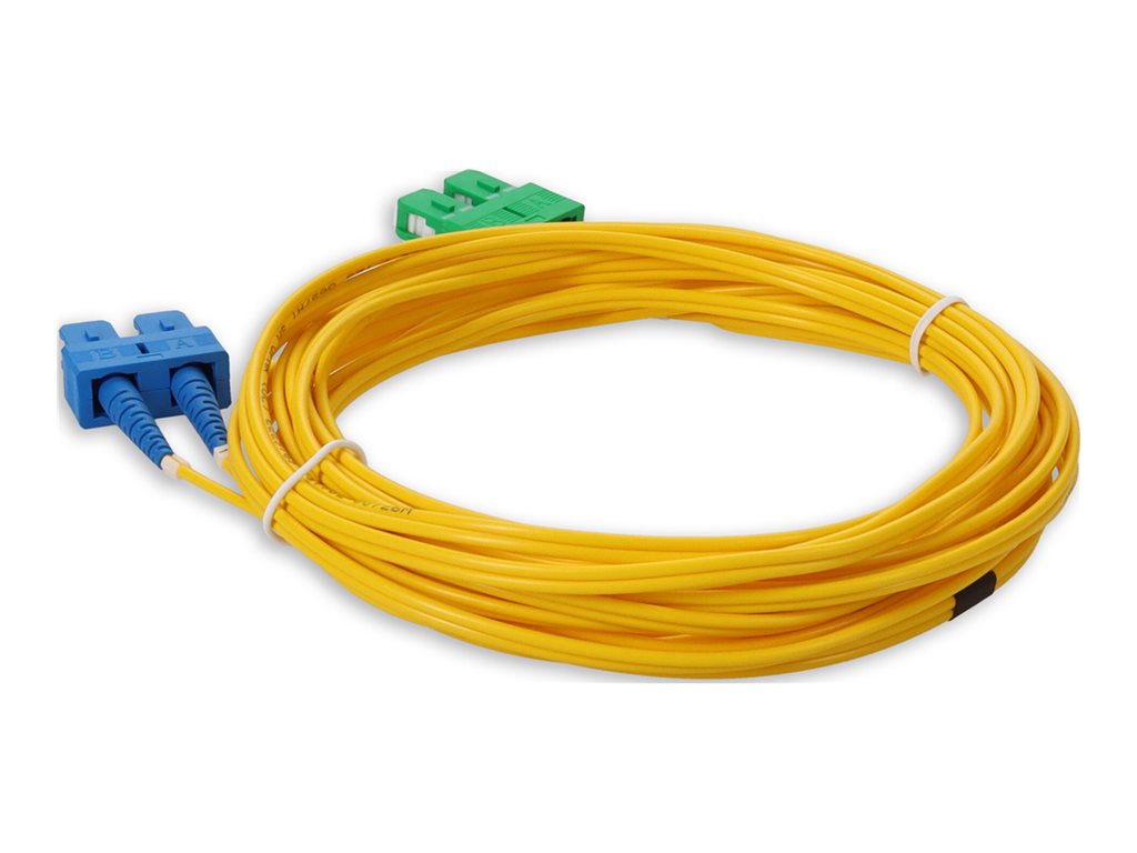 AddOn - Patch cable - SC single-mode (M) to SC/APC single-mode (M) - 7 m - fiber optic - duplex - 9 / 125 micron - OS1 -