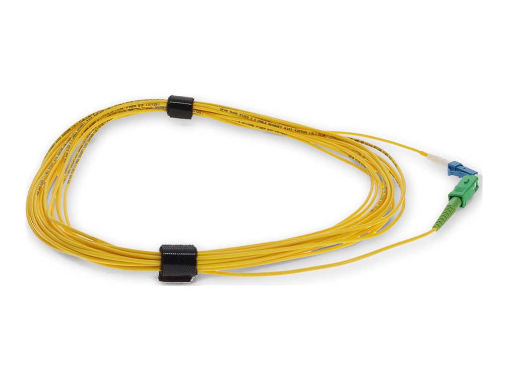 AddOn - Patch cable - SC/APC single-mode (M) to LC single-mode (M) - 4 m - fiber optic - simplex - 9 / 125 micron - OS1