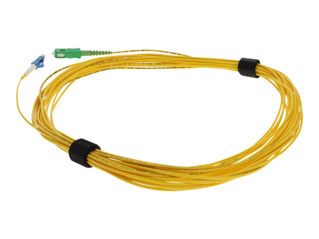 AddOn - Patch cable - SC/APC single-mode (M) to LC single-mode (M) - 4 m - fiber optic - simplex - 9 / 125 micron - OS1