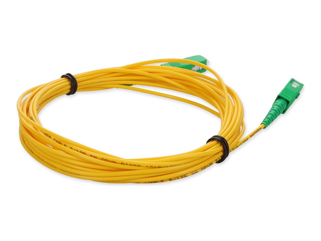 AddOn - Patch cable - SC/APC single-mode (M) to SC/APC single-mode (M) - 6 m - fiber optic - simplex - 9 / 125 micron -