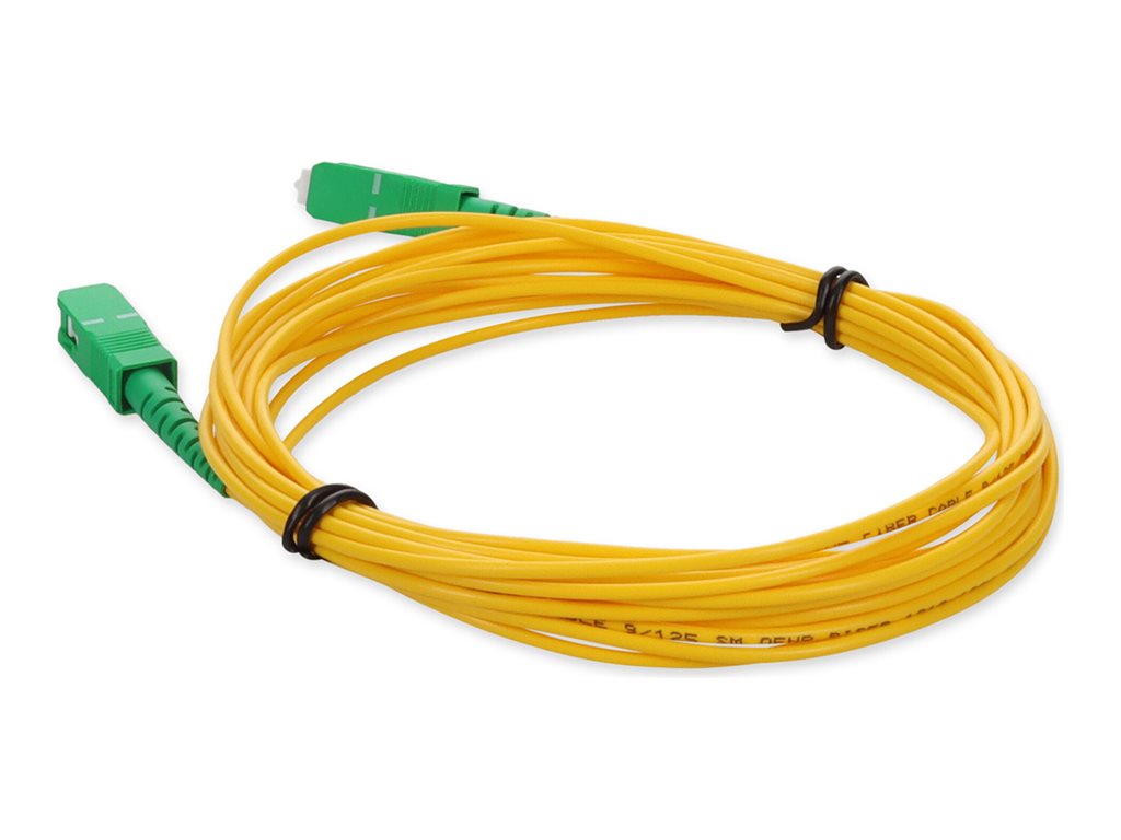 AddOn - Patch cable - SC/APC single-mode (M) to SC/APC single-mode (M) - 6 m - fiber optic - simplex - 9 / 125 micron -