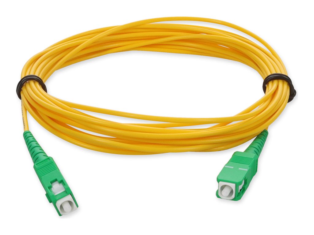 AddOn - Patch cable - SC/APC single-mode (M) to SC/APC single-mode (M) - 6 m - fiber optic - simplex - 9 / 125 micron -