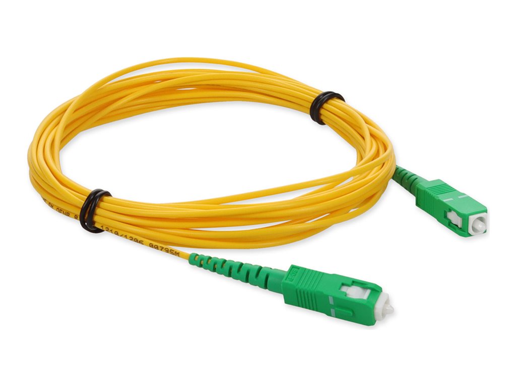 AddOn - Patch cable - SC/APC single-mode (M) to SC/APC single-mode (M) - 6 m - fiber optic - simplex - 9 / 125 micron -
