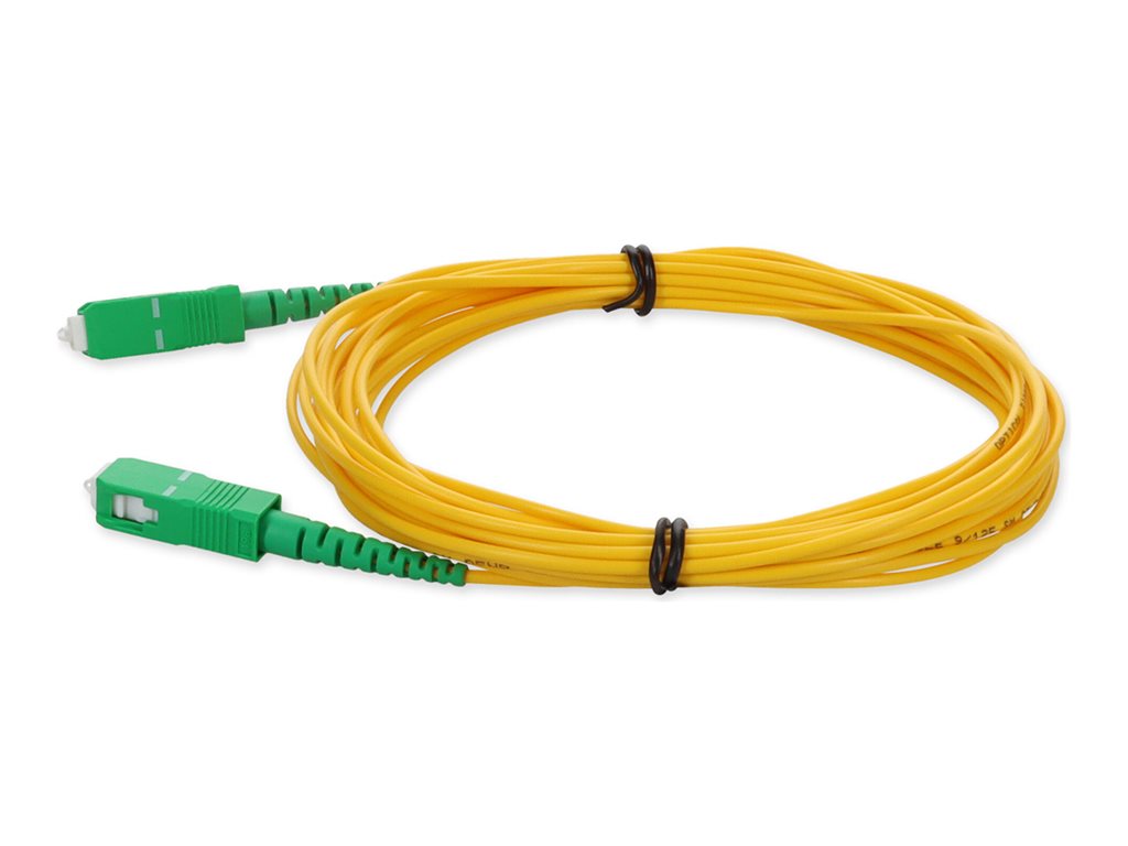 AddOn - Patch cable - SC/APC single-mode (M) to SC/APC single-mode (M) - 6 m - fiber optic - simplex - 9 / 125 micron -