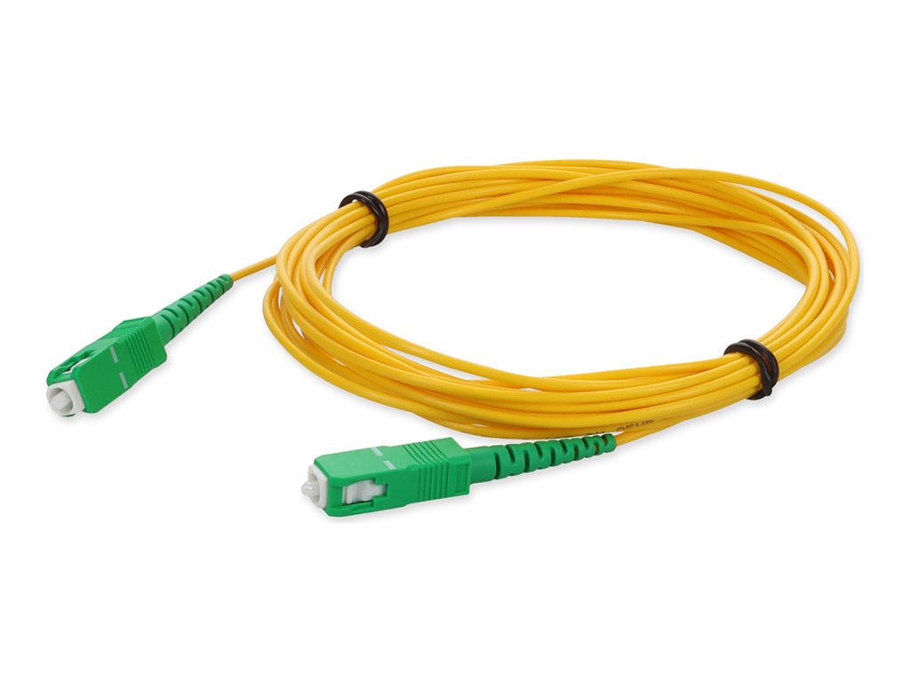 AddOn - Patch cable - SC/APC single-mode (M) to SC/APC single-mode (M) - 6 m - fiber optic - simplex - 9 / 125 micron -
