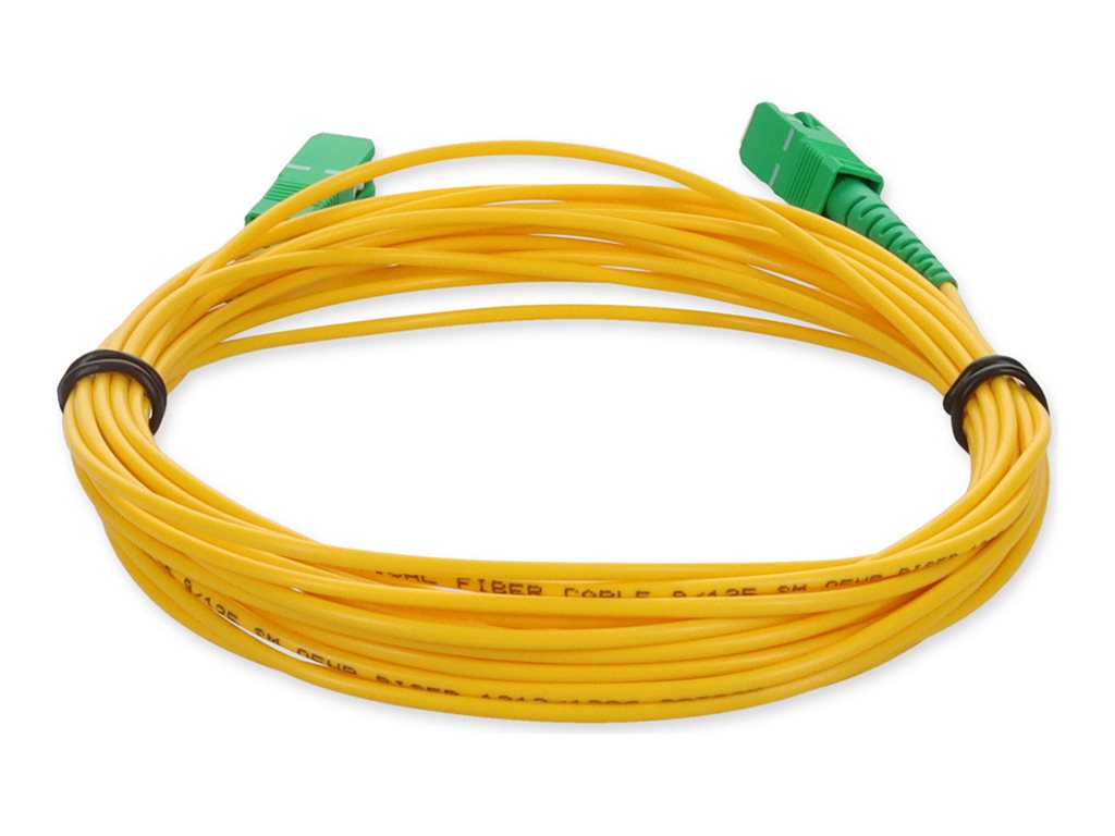 AddOn - Patch cable - SC/APC single-mode (M) to SC/APC single-mode (M) - 6 m - fiber optic - simplex - 9 / 125 micron -