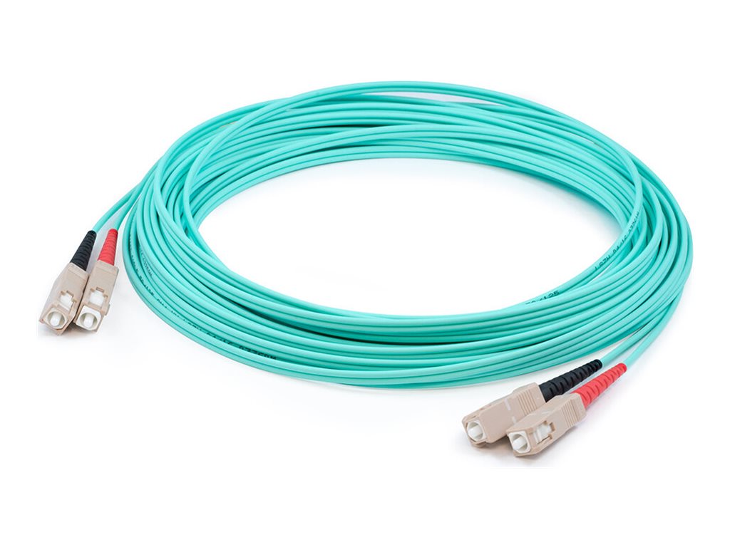 AddOn - Patch cable - SC/PC multi-mode (M) to SC/PC multi-mode (M) - 29 m - fiber optic - duplex - 50 / 125 micron - OM4