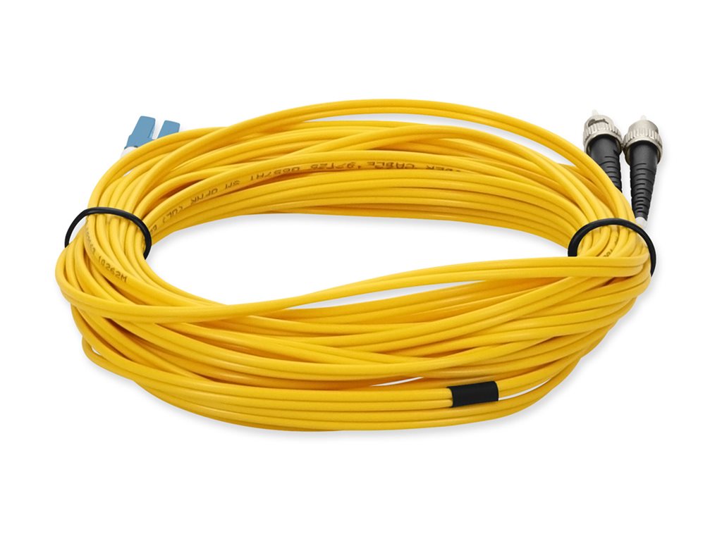 AddOn - Patch cable - TAA Compliant - LC/UPC single-mode (M) to ST/UPC single-mode (M) - 2 m - fiber optic - duplex - 9
