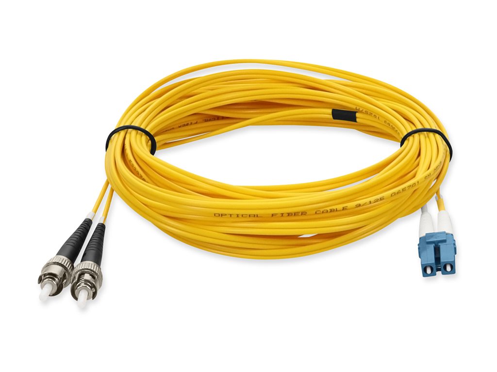 AddOn - Patch cable - TAA Compliant - LC/UPC single-mode (M) to ST/UPC single-mode (M) - 2 m - fiber optic - duplex - 9