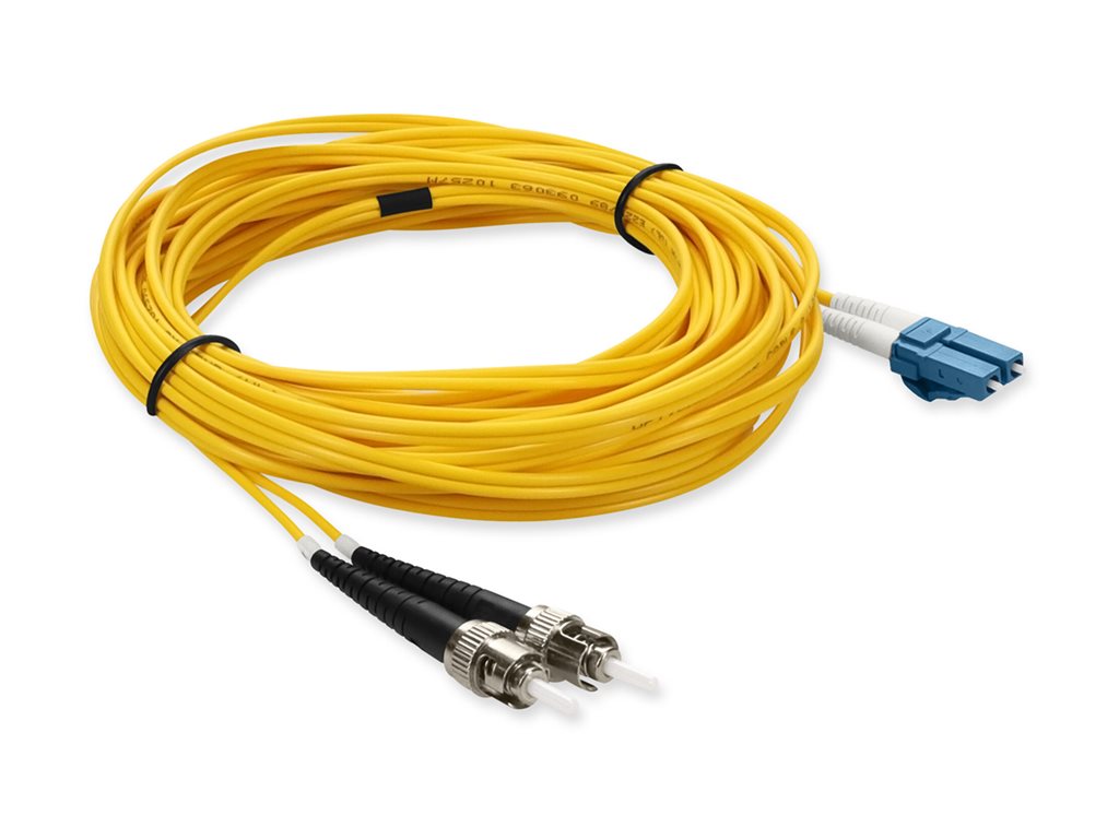 AddOn - Patch cable - TAA Compliant - LC/UPC single-mode (M) to ST/UPC single-mode (M) - 2 m - fiber optic - duplex - 9