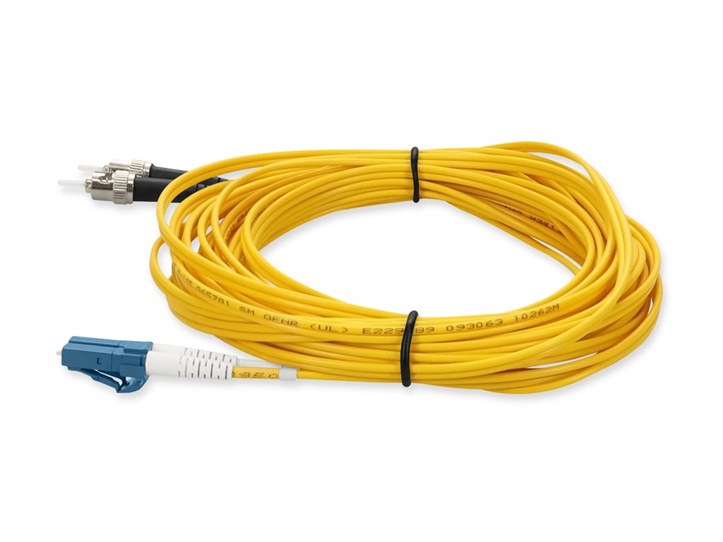 AddOn - Patch cable - TAA Compliant - LC/UPC single-mode (M) to ST/UPC single-mode (M) - 2 m - fiber optic - duplex - 9