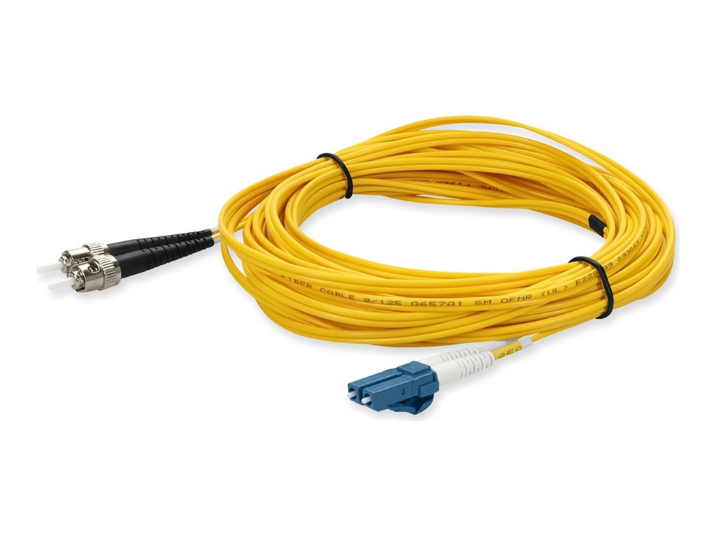 AddOn - Patch cable - TAA Compliant - LC/UPC single-mode (M) to ST/UPC single-mode (M) - 2 m - fiber optic - duplex - 9