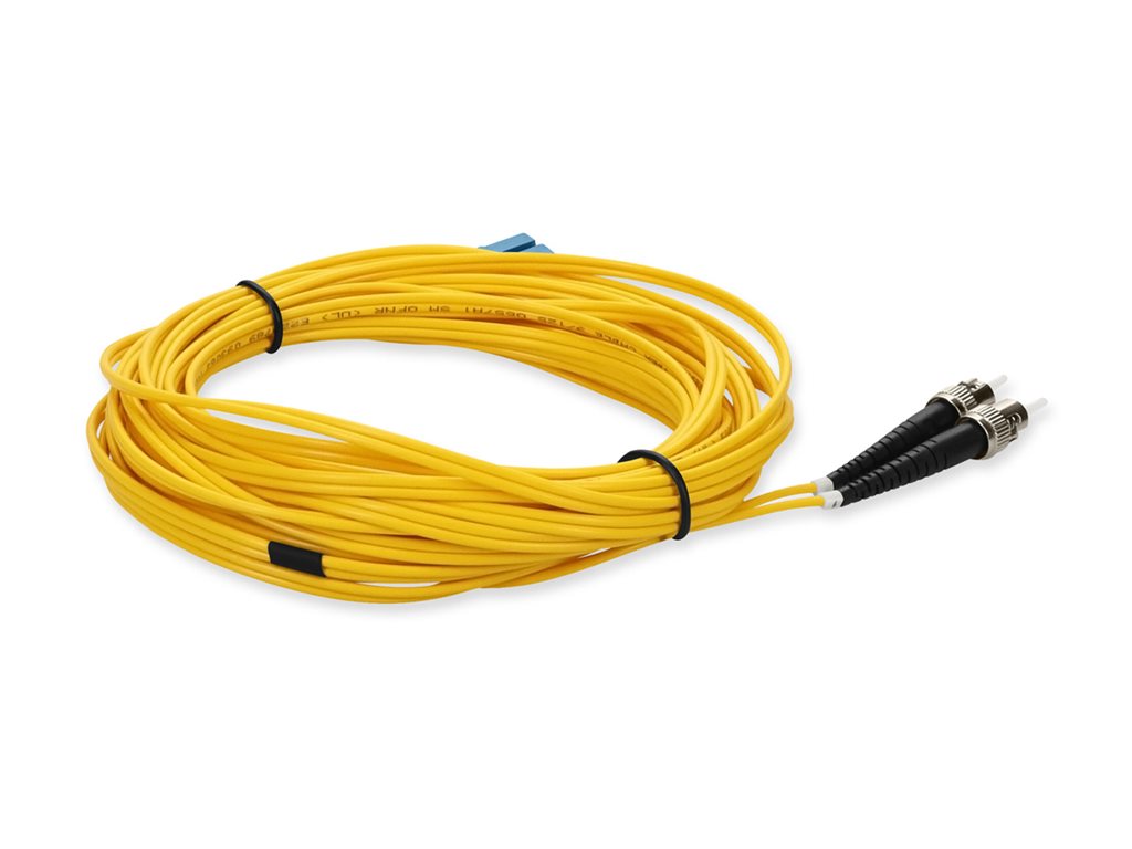 AddOn - Patch cable - TAA Compliant - LC/UPC single-mode (M) to ST/UPC single-mode (M) - 2 m - fiber optic - duplex - 9