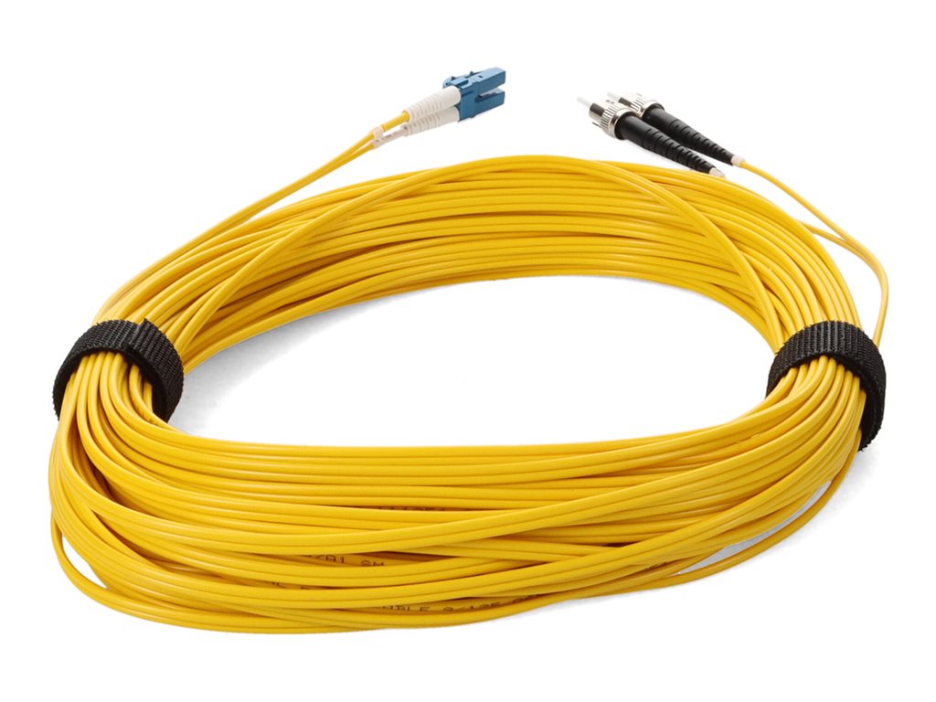 AddOn - Patch cable - TAA Compliant - LC/UPC single-mode (M) to ST/UPC single-mode (M) - 50 m - fiber optic - duplex - 9