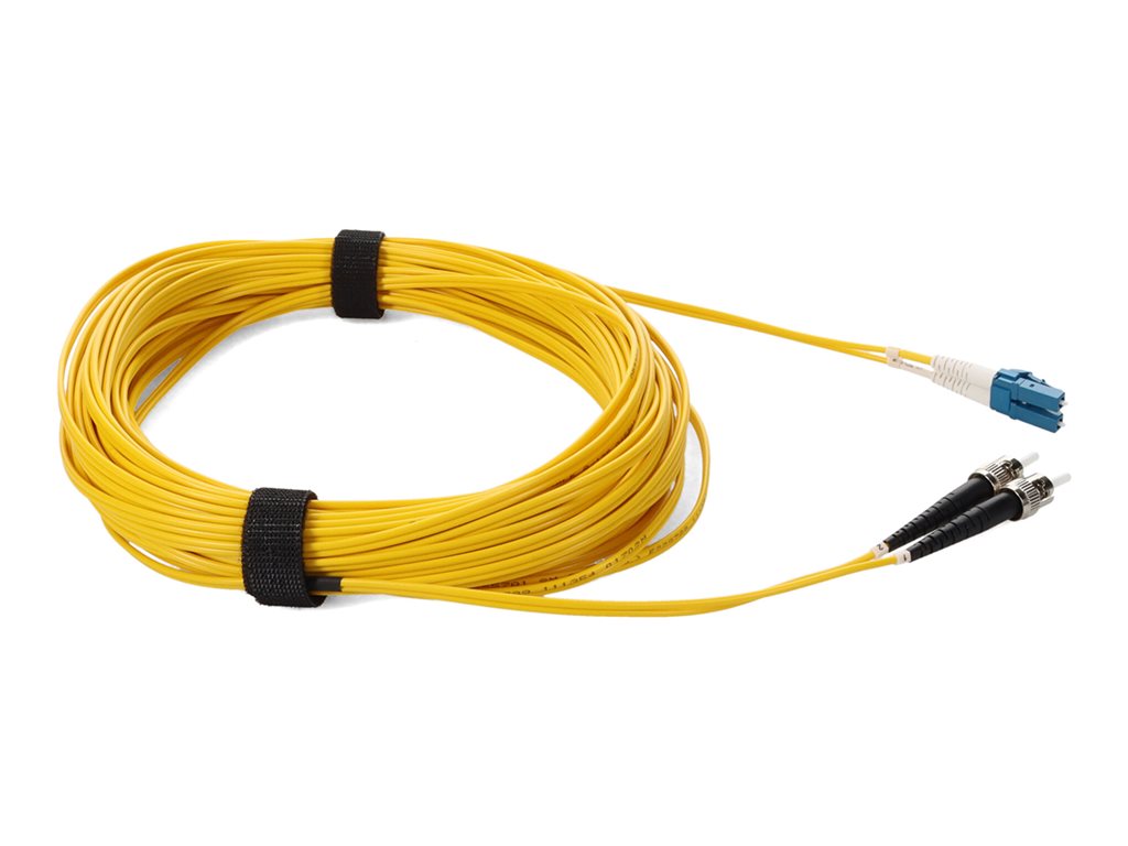 AddOn - Patch cable - TAA Compliant - LC/UPC single-mode (M) to ST/UPC single-mode (M) - 50 m - fiber optic - duplex - 9