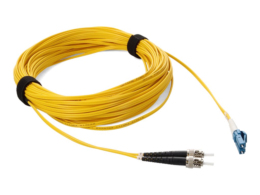 AddOn - Patch cable - TAA Compliant - LC/UPC single-mode (M) to ST/UPC single-mode (M) - 50 m - fiber optic - duplex - 9