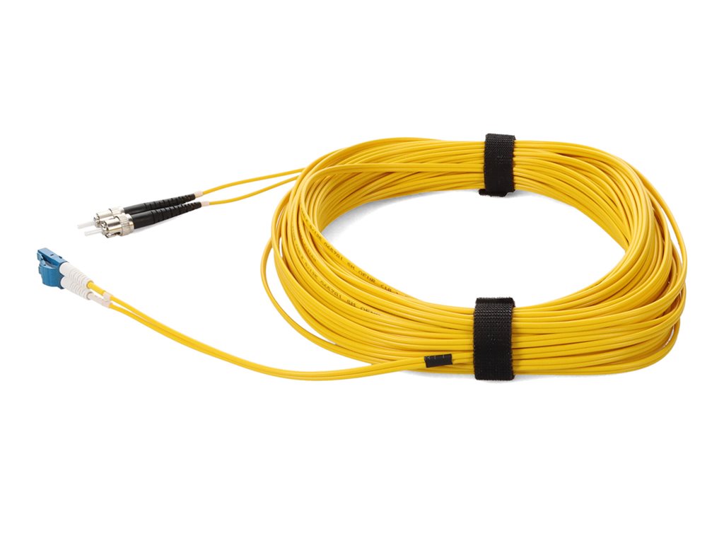 AddOn - Patch cable - TAA Compliant - LC/UPC single-mode (M) to ST/UPC single-mode (M) - 50 m - fiber optic - duplex - 9