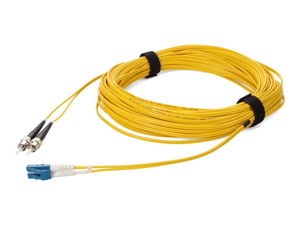 AddOn - Patch cable - TAA Compliant - LC/UPC single-mode (M) to ST/UPC single-mode (M) - 50 m - fiber optic - duplex - 9