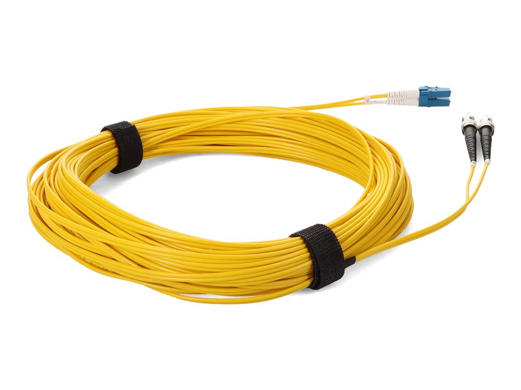 AddOn - Patch cable - TAA Compliant - LC/UPC single-mode (M) to ST/UPC single-mode (M) - 50 m - fiber optic - duplex - 9