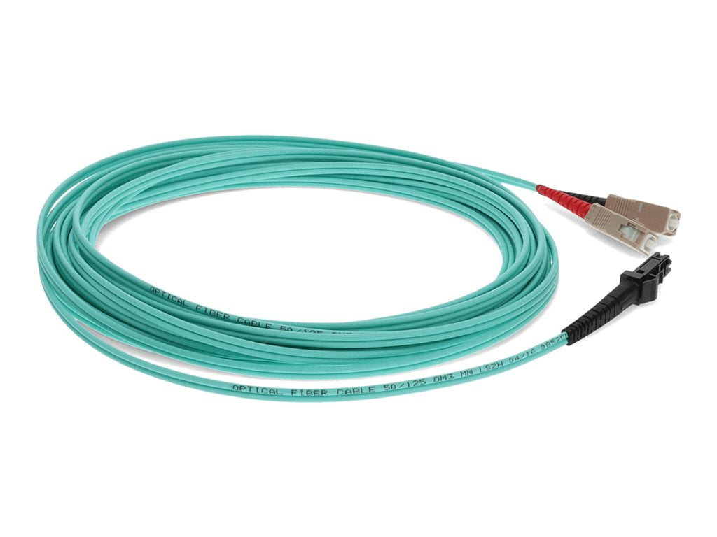 AddOn - Patch cable - TAA Compliant - MT-RJ/PC multi-mode (M) to SC/PC multi-mode (M) - 10 m - fiber optic - duplex - 50