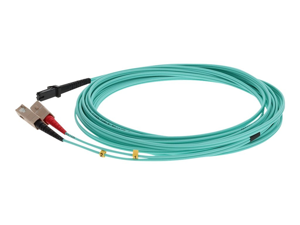 AddOn - Patch cable - TAA Compliant - MT-RJ/PC multi-mode (M) to SC/PC multi-mode (M) - 10 m - fiber optic - duplex - 50