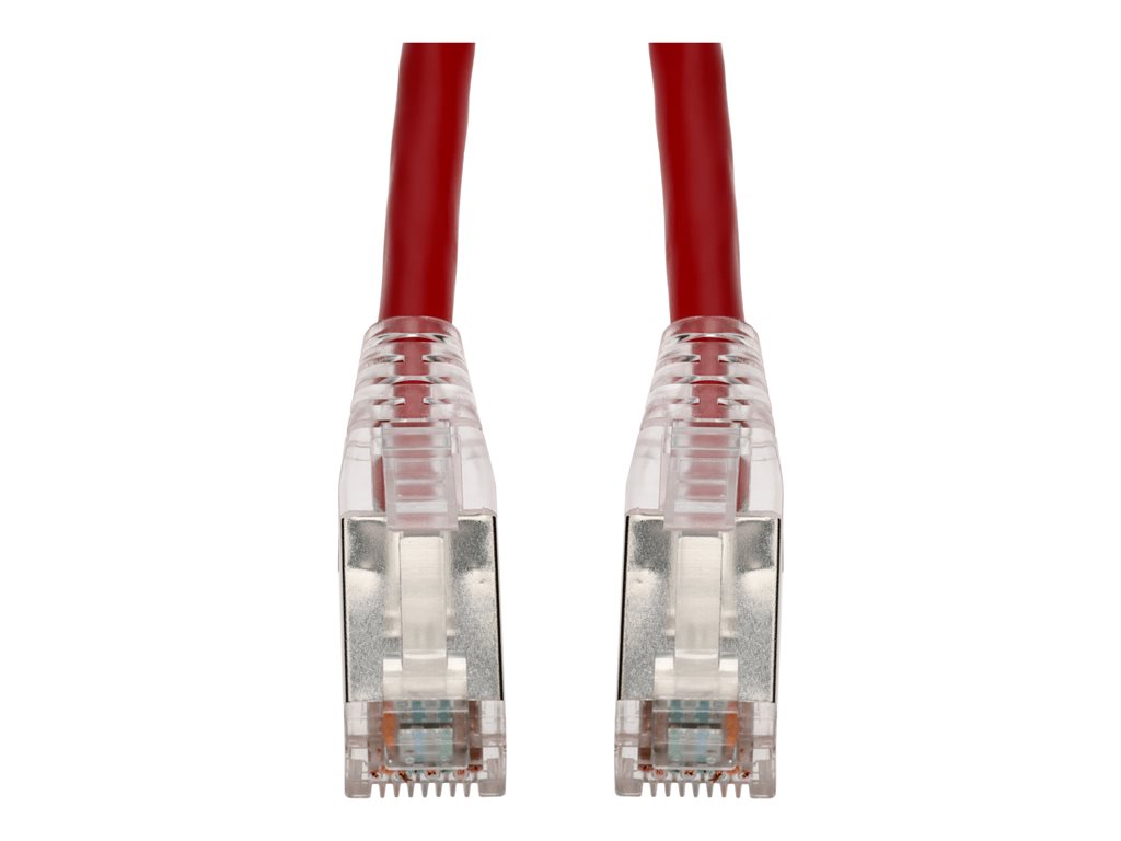 AddOn - Patch cable - TAA Compliant - RJ-45 (M) to RJ-45 (M) - 25 ft - STP - CAT 6 - red ADD-25FCAT6S-RD-TAA