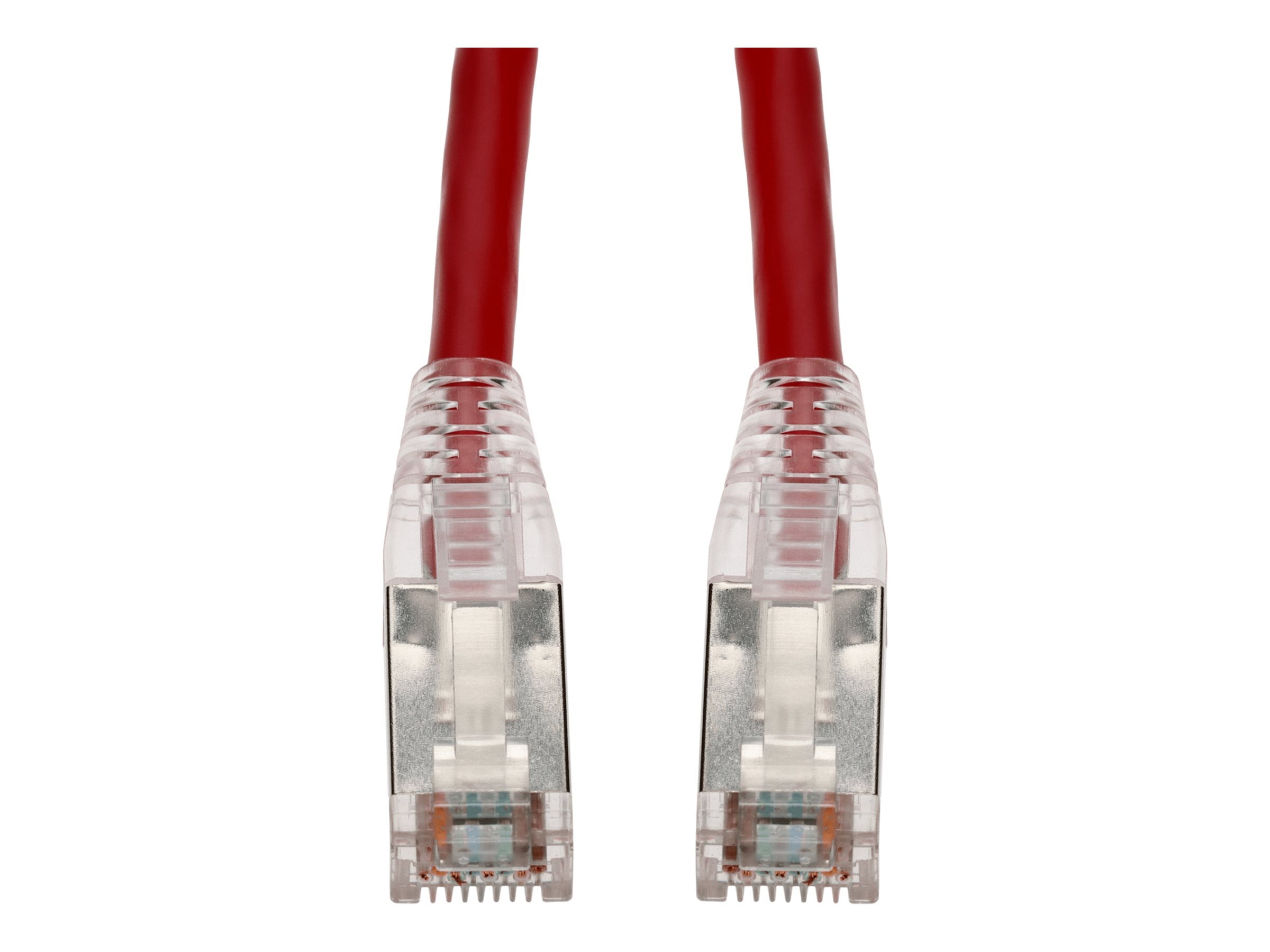 AddOn - Patch cable - TAA Compliant - RJ-45 (M) to RJ-45 (M) - 25 ft - STP - CAT 6 - red ADD-25FCAT6S-RD-TAA