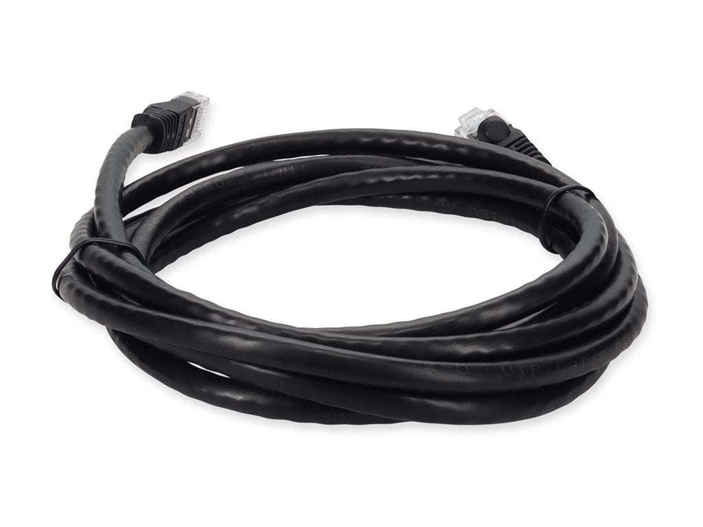 AddOn - Patch cable - TAA Compliant - RJ-45 (M) to RJ-45 (M) - 4 ft - UTP - CAT 6 - booted - black ADD-4FCAT6-BK-TAA