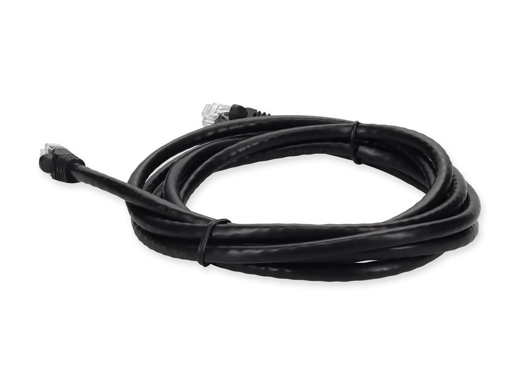 AddOn - Patch cable - TAA Compliant - RJ-45 (M) to RJ-45 (M) - 4 ft - UTP - CAT 6 - booted - black ADD-4FCAT6-BK-TAA