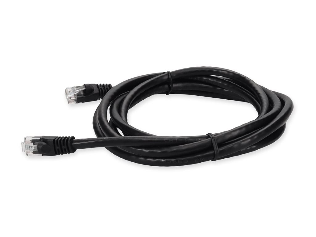 AddOn - Patch cable - TAA Compliant - RJ-45 (M) to RJ-45 (M) - 4 ft - UTP - CAT 6 - booted - black ADD-4FCAT6-BK-TAA