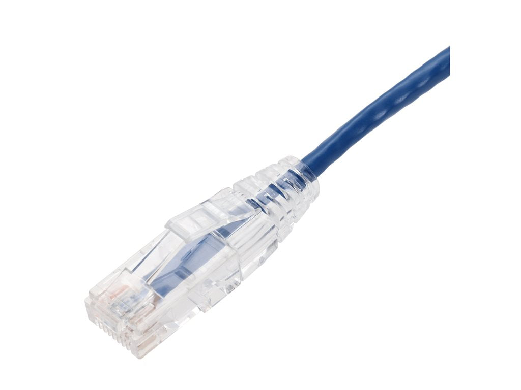 AddOn - Patch cable - TAA Compliant - RJ-45 (M) to RJ-45 (M) - 9.4 in - S/UTP - CAT 6a - snagless - blue