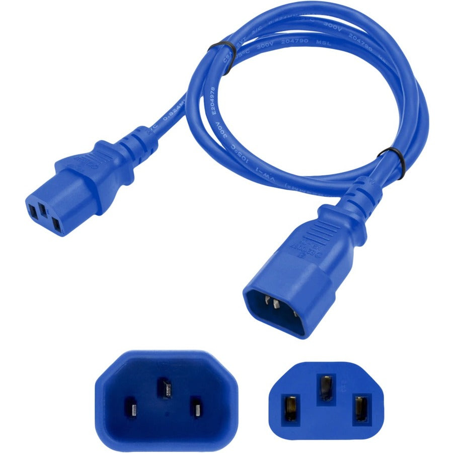 AddOn Power Extension Cord ADDC132C1414AWG3FTBE
