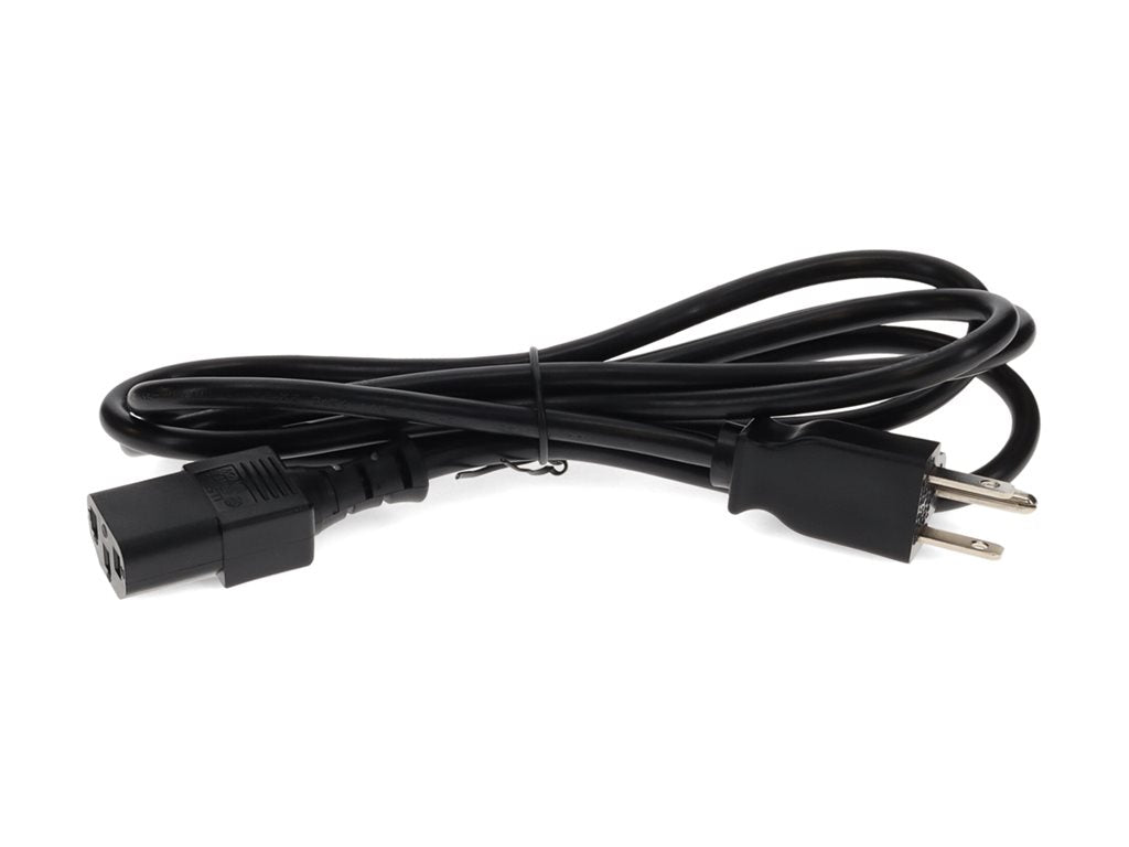 AddOn - Power cable - NEMA 5-15P to power IEC 60320 C13 - AC 100-250 V - 10 A - 4 ft - black
