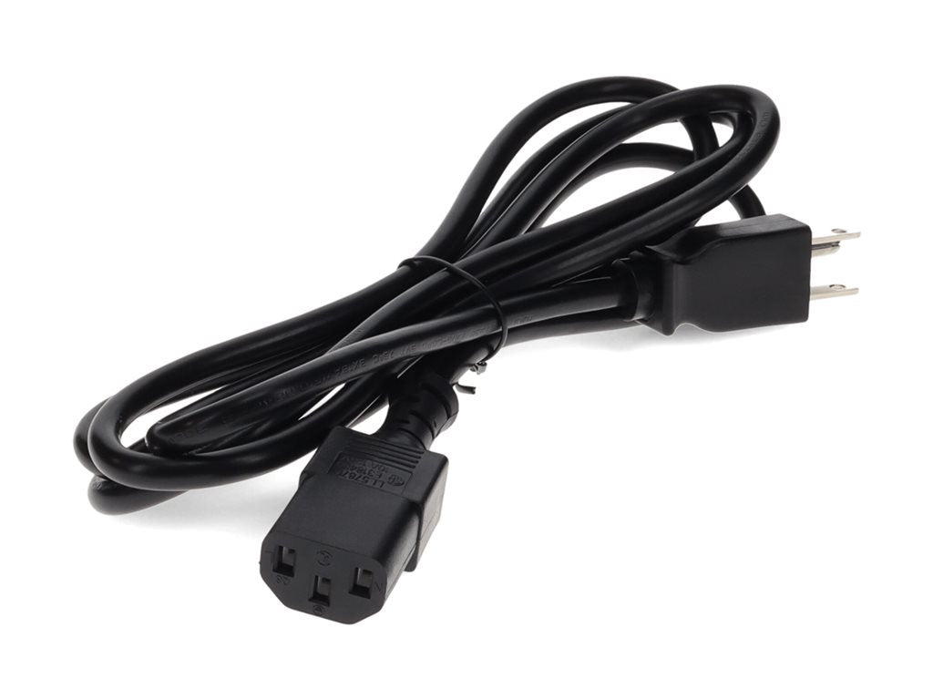 AddOn - Power cable - NEMA 5-15P to power IEC 60320 C13 - AC 100-250 V - 10 A - 4 ft - black