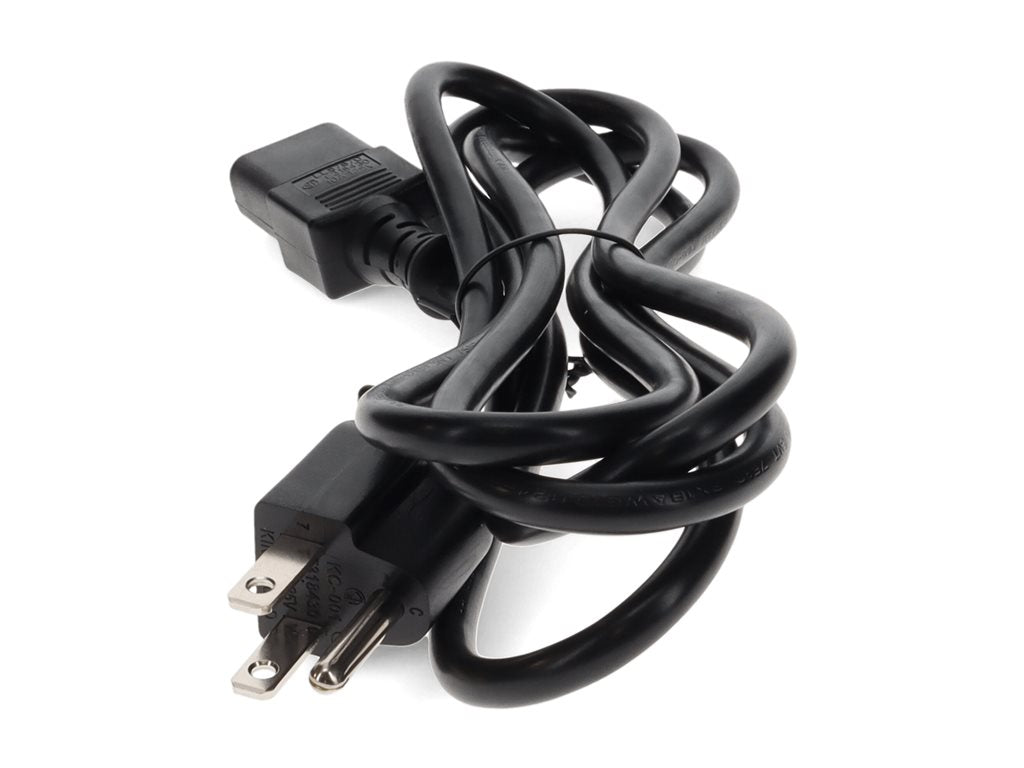 AddOn - Power cable - NEMA 5-15P to power IEC 60320 C13 - AC 100-250 V - 10 A - 4 ft - black