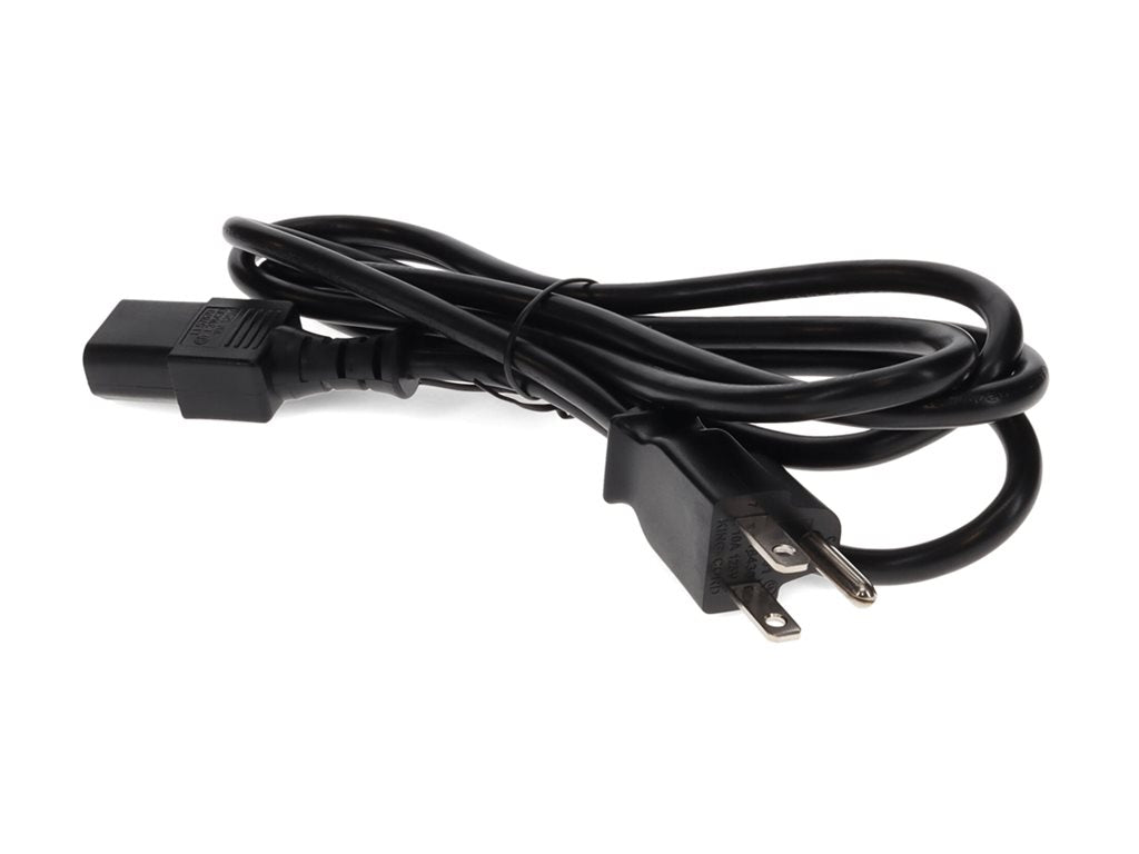 AddOn - Power cable - NEMA 5-15P to power IEC 60320 C13 - AC 100-250 V - 10 A - 4 ft - black