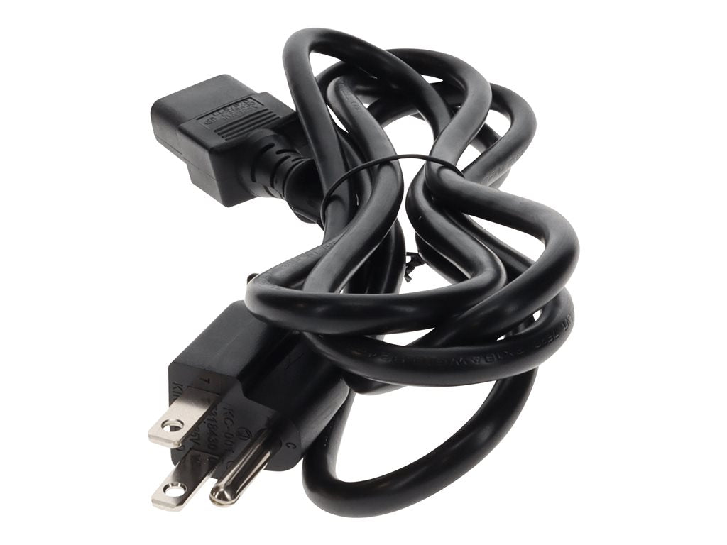 AddOn - Power extension cable - NEMA 5-15P to power IEC 60320 C13 - AC 100-250 V - 10 ft - black