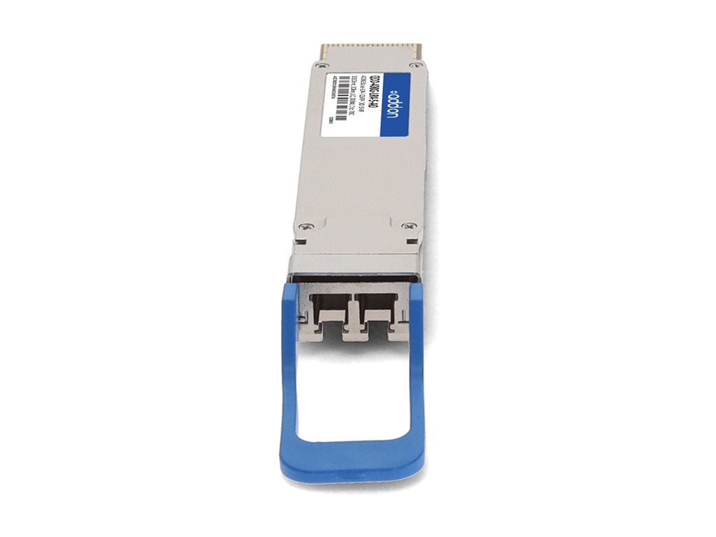 AddOn - QSFP-DD transceiver module - 400GbE - 400GBase-LR4 - LC single-mode - up to 6.2 miles - 1310 nm - TAA Compliant QDD-400G-LR4-S-AO