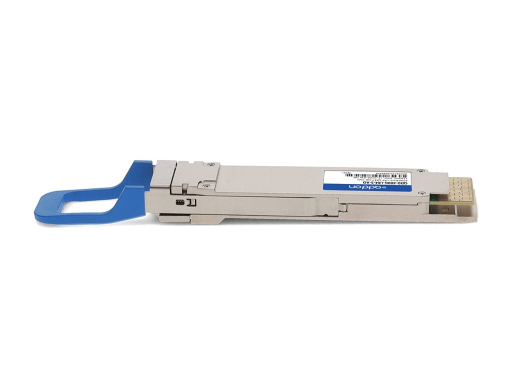 AddOn - QSFP-DD transceiver module - 400GbE - 400GBase-LR4 - LC single-mode - up to 6.2 miles - 1310 nm - TAA Compliant QDD-400G-LR4-S-AO